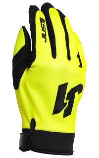 GUANTES MOTOCROSS JUST1 J-FLEX FLUO YELLOW L [J1C103]